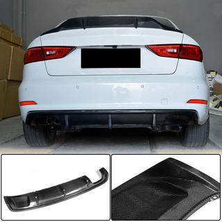 Rear Bumper Diffuser V2 (for Base Sedan 2012-2016, Carbon) photo 1