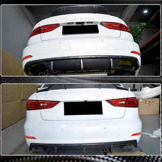 Rear Bumper Diffuser V2 (for Base Sedan 2012-2016, Carbon) photo 3