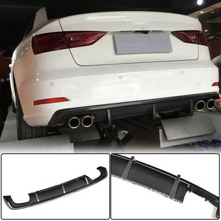 Rear bumper diffuser V1 (for Base Sedan 2012-2016, Carbon) photo 1