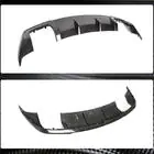 Audi A3 2012-2020 Rear bumper diffuser (for Base Sedan 2017-2020, Carbon) photo 4