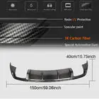 Audi A3 2012-2020 Rear bumper diffuser (for Base Sedan 2017-2020, Carbon) photo 5