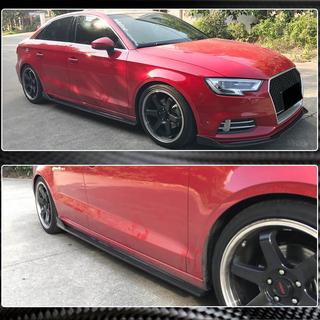 Side Skirts (for Base Sedan, Carbon) Audi A3 2012-2020 photo 3