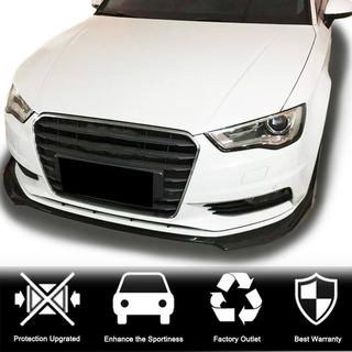 Front bumper lip Lip V1 (for Base 2012-2016 Sedan, Carbon) photo 2