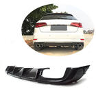Audi A3 2012-2020 Rear Bumper Diffuser V2 (for S-Line HB 2017-2020, Carbon) photo 1