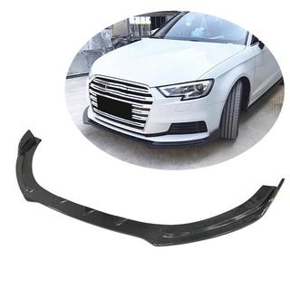Front Bumper Lip V1 (for Base 2017-2020 HB, Carbon) photo 1