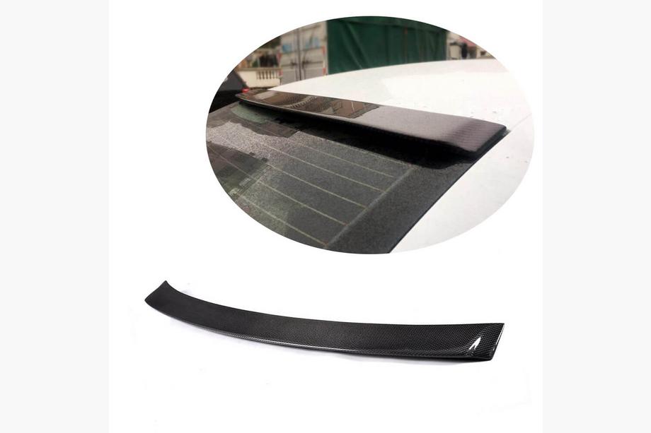 Audi A3 2012-2020 Rear Window Spoiler V2 (for Sedan, Carbon) Image