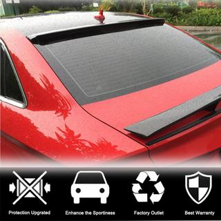 Rear window spoiler V1 (for Sedan, Carbon) photo 2