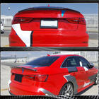 Audi A3 2012-2020 V9 Carbon Spoiler (for Sedan) photo 6