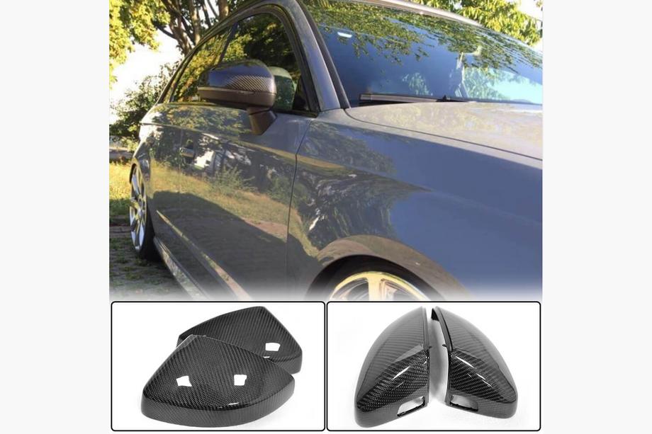Audi A3 2012-2020 Mirror Covers (Carbon) Photo 1