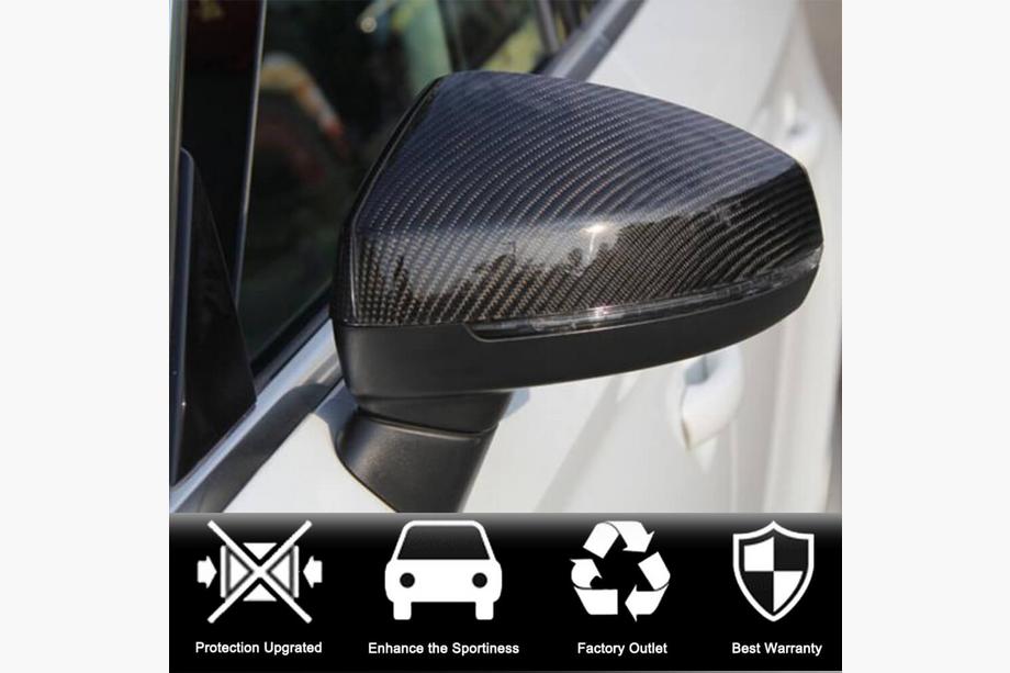 Audi A3 2012-2020 Mirror Covers (Carbon) Photo 3