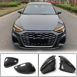 Mirror Covers (Carbon) V1 Audi A3 2020- photo 1