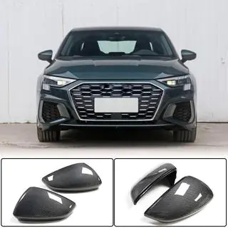 Mirror Covers (Carbon) V2 Audi A3 2020- photo 1