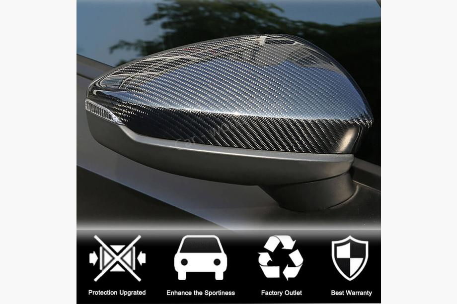 Audi A3 2020- Mirror Covers (Carbon) V2 Photo 3