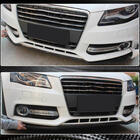 Audi A4 B8 2007-2015 Front Bumper Lip (for Base 2007-2011, Carbon) photo 2
