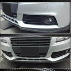 Audi A4 B8 2007-2015 Front Bumper Lip (for Base 2007-2011, Carbon) photo 3