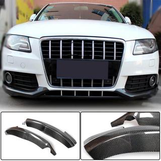 Front Bumper Flap Extensions (for Base 2007-2011, Carbon) photo 1