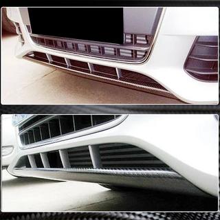 Front bumper center lip (for Base 2007-2011, Carbon) photo 4