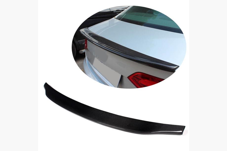 Audi A4 B8 2007-2015 Spoiler V2 (for Base 2007-2011, Carbon) Image