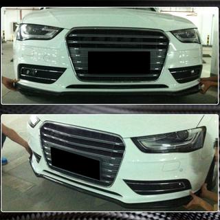 Front Bumper Lip Spoiler (for Base 2011-2015, Carbon) photo 4