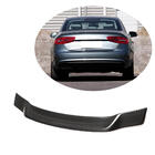 Audi A4 B8 2007-2015 Spoiler V4 (for Base 2011-2015, Carbon) photo 1
