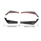 Audi A4 B9 2015-2024 Front bumper lip (for Base 2015-2019, Carbon) photo 5