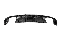 Audi A4 B9 2015-2024 Rear bumper diffuser (for Base Sedan 2015-2019, Carbon) photo 6