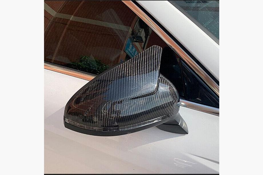Audi A4 B9 2015-2024 Mirror Covers V1 (Carbon) Photo 2