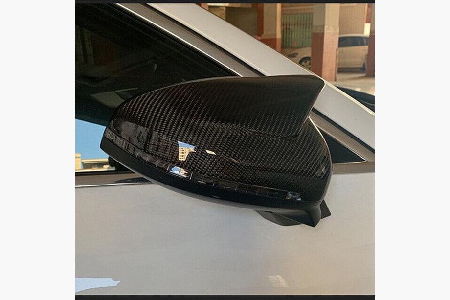 Audi A4 B9 2015-2024 Mirror Covers V1 (Carbon) Photo 3