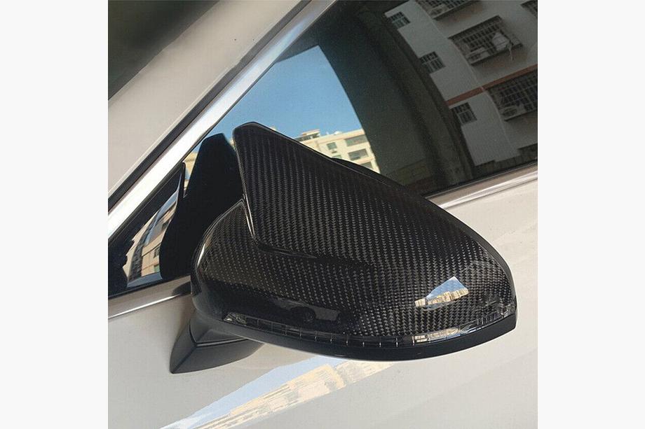 Audi A4 B9 2015-2024 Mirror Covers V1 (Carbon) Photo 4