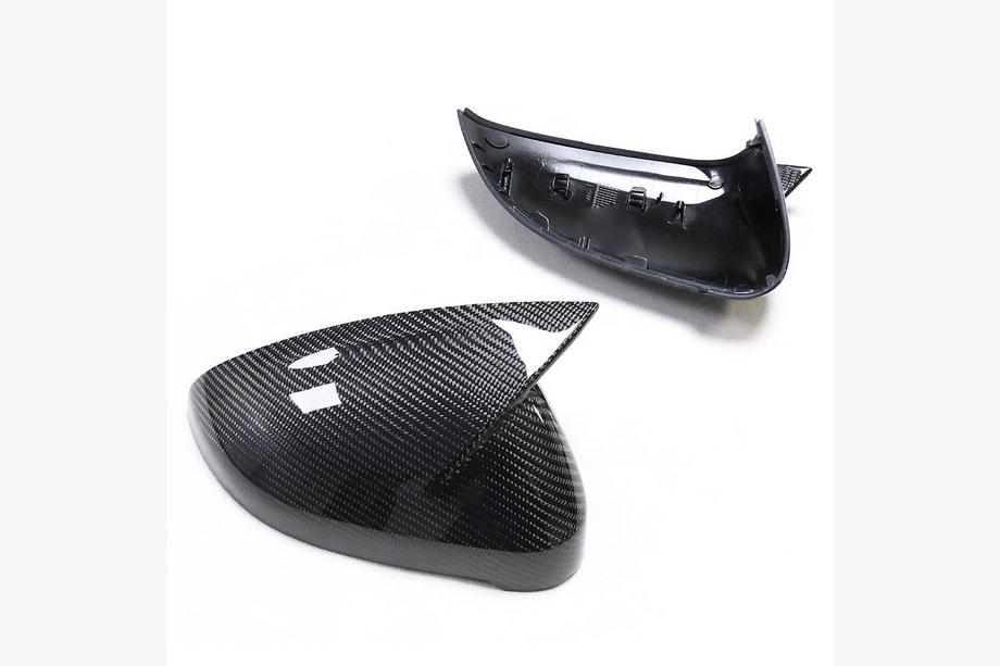 Audi A4 B9 2015-2024 Mirror Covers V1 (Carbon) Photo 6