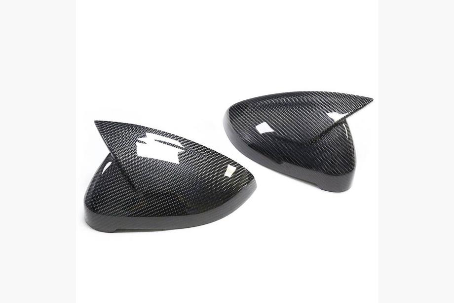 Audi A4 B9 2015-2024 Mirror Covers V1 (Carbon) Photo 7