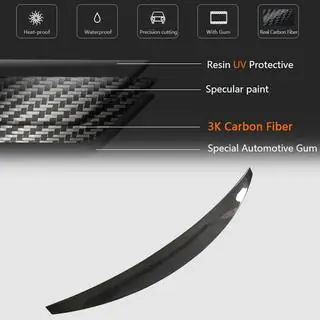 V1 Spoiler (for Sedan, Carbon) photo 3