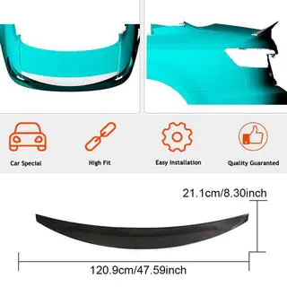 V1 Spoiler (for Sedan, Carbon) photo 4