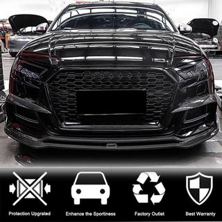 Fog light trims V2 (for S-Line Sedan 2015-2019, Carbon) photo 2