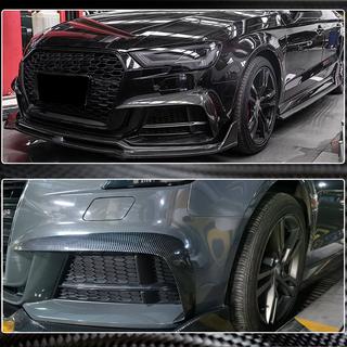 Fog light trims V2 (for S-Line Sedan 2015-2019, Carbon) photo 3