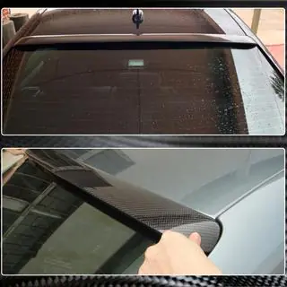 Rear Spoiler (for S-Line 2007-2011, Carbon) photo 3