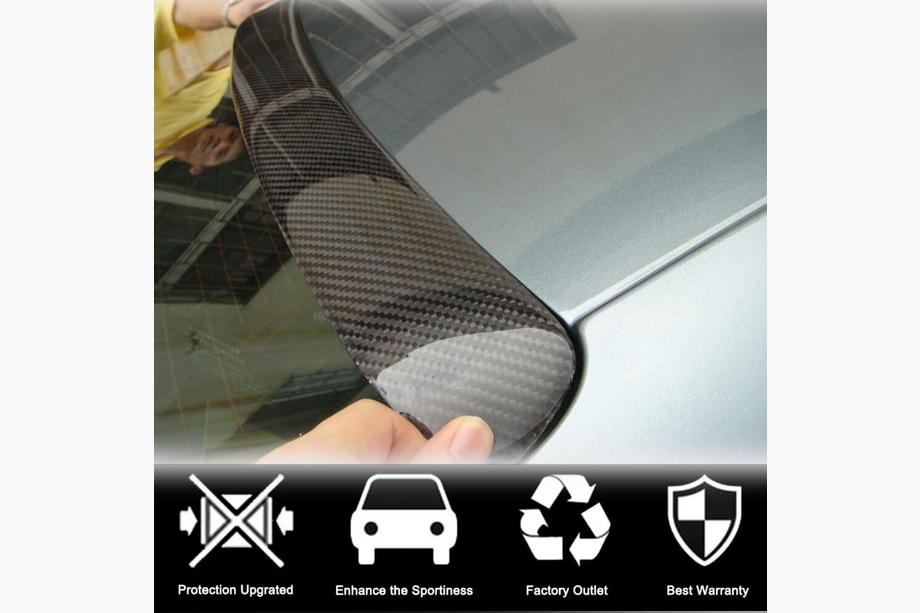 Audi A4 B8 2007-2015 Rear Spoiler (for S-Line 2007-2011, Carbon) Photo 2