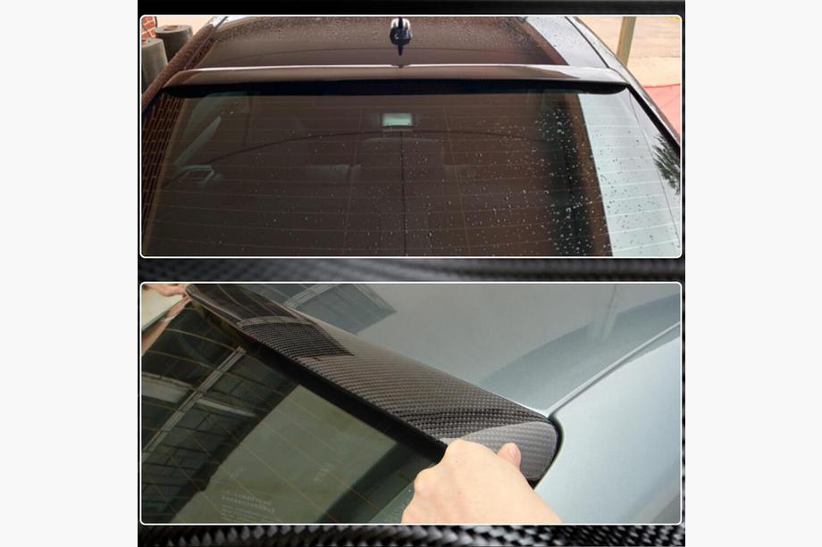 Audi A4 B8 2007-2015 Rear Spoiler (for S-Line 2007-2011, Carbon) Photo 3