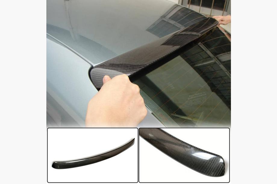 Audi A4 B8 2007-2015 Rear Spoiler (for S-Line 2007-2011, Plastic) Image