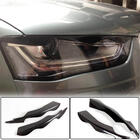 Audi A4 B8 2007-2015 Headlight Eyelids (2011-2015, Carbon) photo 1