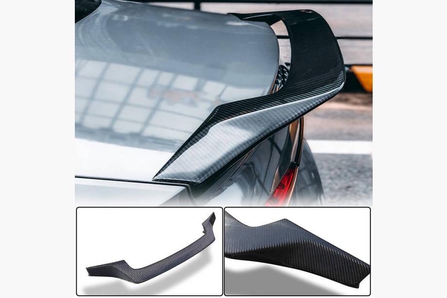 Audi A4 B9 2015-2024 V8 Spoiler (for Sedan, Carbon) Image