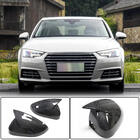 Audi A4 B9 2015-2024 Mirror Covers Pair LHD Replacement (Carbon) V1 photo 1