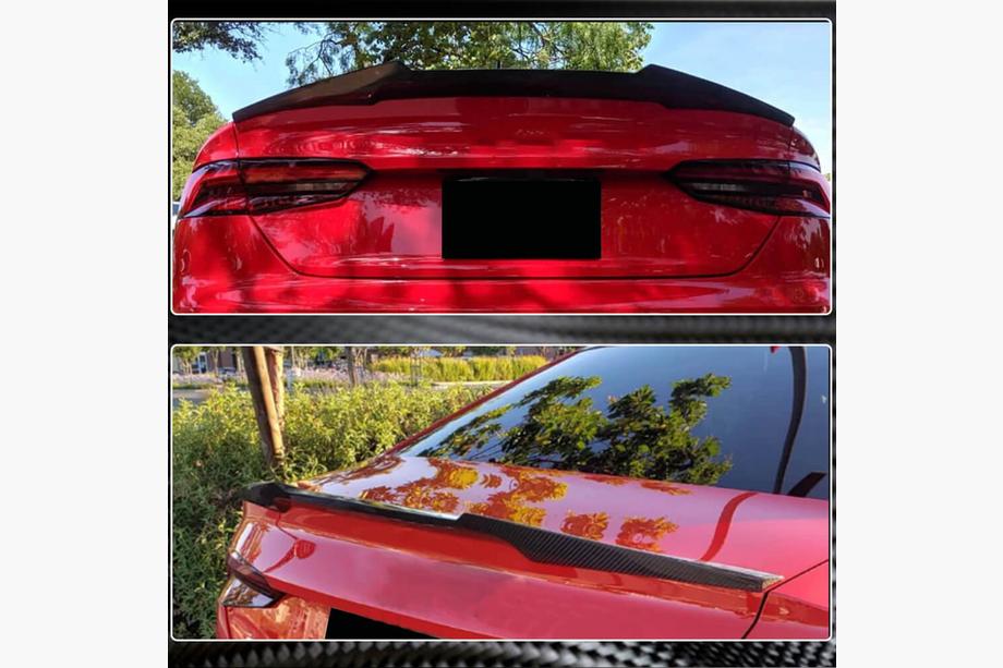 Audi A5 2016-2025 V6 Coupe Carbon Spoiler Photo 3