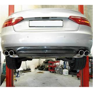 Rear Bumper Diffuser (for Base Coupe/Cabriolet 2007-2011, Carbon) photo 2