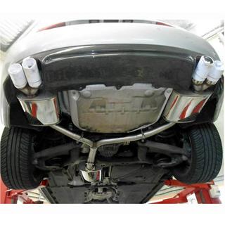 Rear Bumper Diffuser (for Base Coupe/Cabriolet 2007-2011, Carbon) photo 3