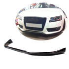 Audi A5 2007-2015 Front Bumper Lip V2 (for Base 2007-2011, Carbon) photo 1