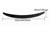 Audi A5 2016-2025 Spoiler V6 (for Sportback, Carbon) photo 6