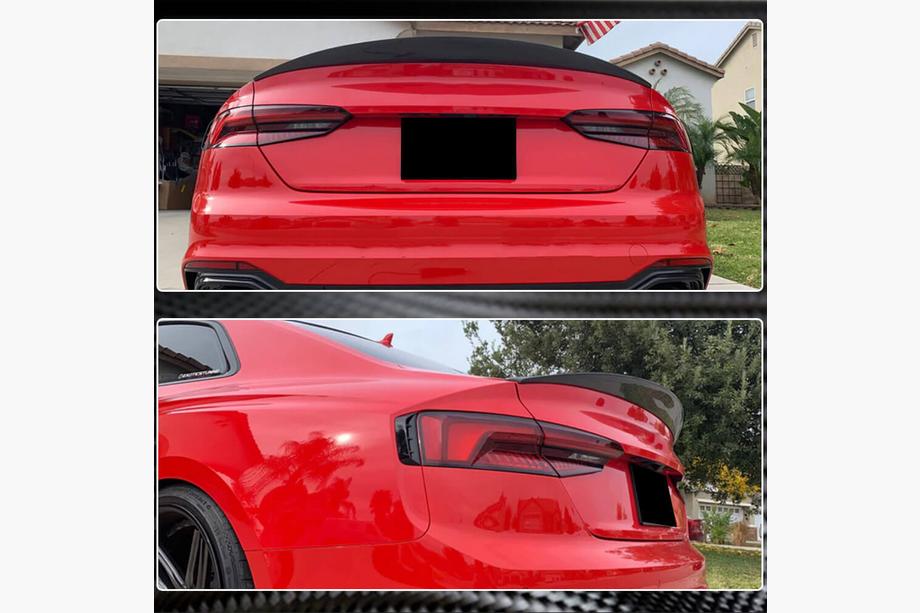 Audi A5 2016-2025 Spoiler V4 (for Coupe, Plastic) Image