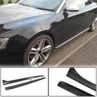 Audi A5 2007-2015 Side Skirts (Coupe/Cabriolet, Carbon) photo 1