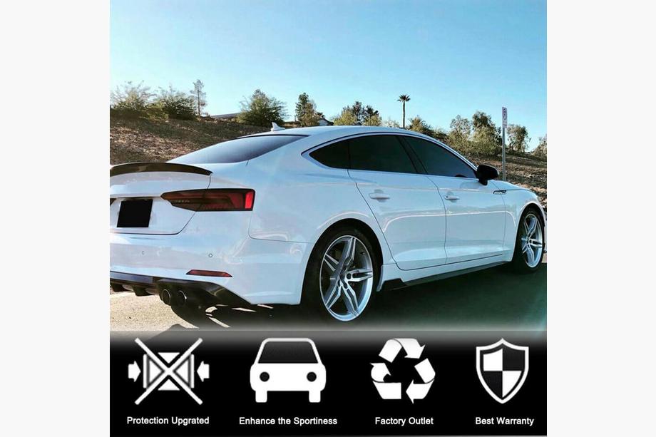 Audi A5 2016-2025 Side Skirts 2016-2020 V2 (for Sportback, Carbon) Photo 4